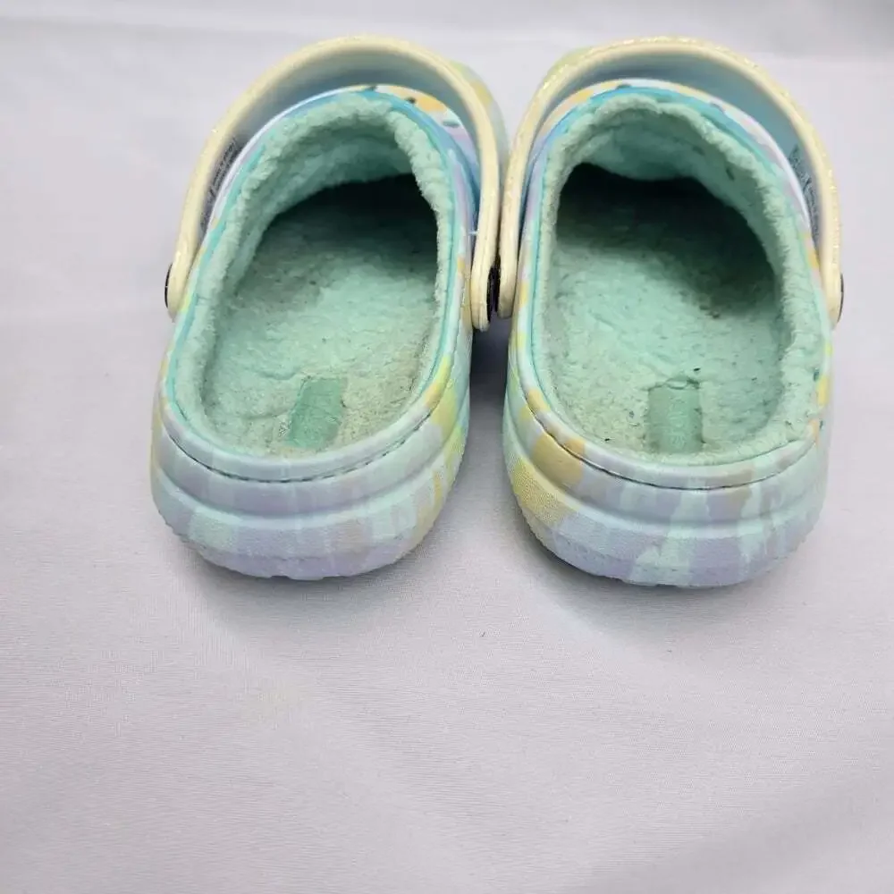 Crocs Kids Multicolor Lined Clog Sandals J4